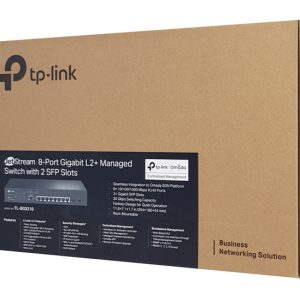 TP-LINK JetStream L2+ managed switch TL-SG3210, 8-Port Gigabit, Ver. 3.0 3 Ver. 3.0