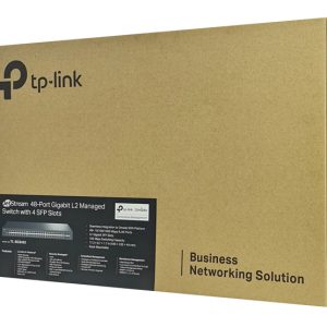 TP-LINK JetStream L2 managed switch TL-SG3452, 48-Port, 4x SFP, Ver 1.0 3 4x SFP