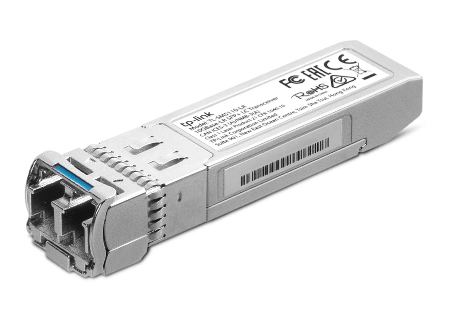 TP-LINK 10GBase-LR SFP+ LC Transceiver TL-SM5110-LR TP-LINK 10GBase-LR SFP+ LC Transceiver TL-SM5110-LR