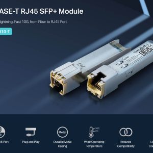 TP-LINK 10G BASE-T RJ45 SFP+ Module TL-SM5310-T, έως 30m, Ver. 1.0 2 έως 30m