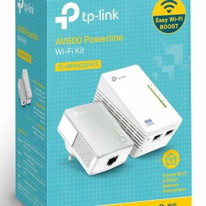 TP-LINK Wi-Fi AV600 Powerline Extender Kit TL-WPA4220, 300Mbps, Ver. 4.0 4 TL WPA4220 KIT 2
