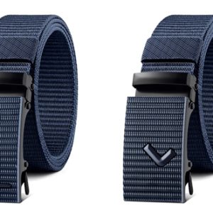 Ζώνη στρατιωτικού τύπου TMV-0058, ρυθμιζόμενη, 3.8 x 120cm, μπλε 3 3.8 x 120cm