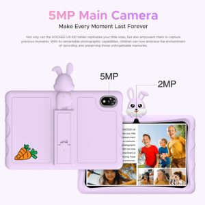 DOOGEE tablet U9 KID, 10.1", 3/64GB, Android 13, 5060mAh, μωβ 4 Android 13