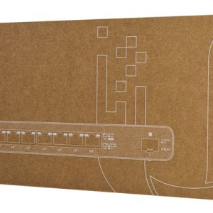 UBIQUITI Switch UISP, 8-Port Gigabit, 10/100/1000 Mbps, PoE 4 PoE