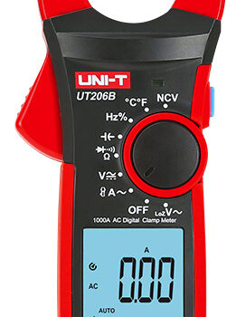 UNI-T πολύμετρο & αμπεροτσιμπίδα UT206B