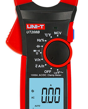 UNI-T πολύμετρο & αμπεροτσιμπίδα UT208B