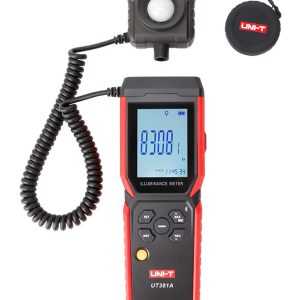 UNI-T ψηφιακό φωτόμετρο UT381A, εύρος μέτρησης έως 400000 Lux, Bluetooth 3 Bluetooth