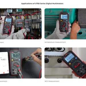 UNI-T ψηφιακό πολύμετρο UT60EU, 1000V AC/DC, NCV, True RMS 2 1000V AC/DC
