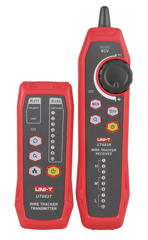UNI-T tester καλωδίων δικτύου UT683KIT UNI-T tester καλωδίων δικτύου UT683KIT