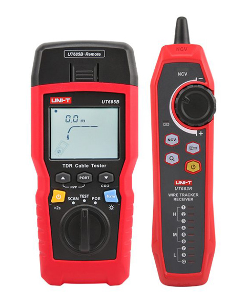 UNI-T tester καλωδίων δικτύου UT685B KIT UNI-T tester καλωδίων δικτύου UT685B KIT