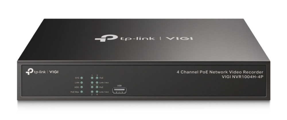 TP-LINK NVR καταγραφικό VIGI NVR1004H-4P TP-LINK NVR καταγραφικό VIGI NVR1004H-4P