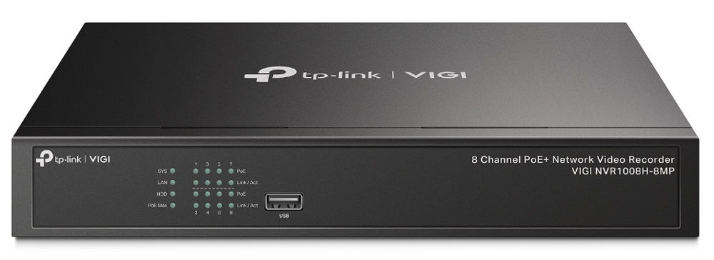TP-LINK NVR καταγραφικό VIGI NVR1008H-8MP TP-LINK NVR καταγραφικό VIGI NVR1008H-8MP