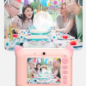 WOWKIDS παιδική φωτογραφική μηχανή C04 με εκτυπωτή, 12MP, 2.4", μπλε 4 μπλε