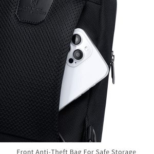 ARCTIC HUNTER τσάντα Crossbody XB00678, 2.4L, μαύρη 4 XB00678 BK 3