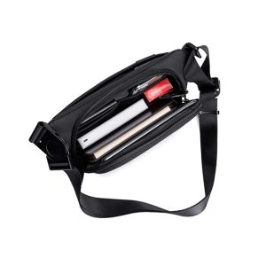 ARCTIC HUNTER τσάντα Crossbody Y00561 με θήκη tablet, 4L, μαύρη 2 4L