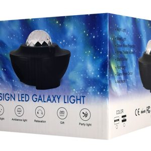 LED επιτραπέζιο φωτιστικό ZS49 με προβολέα & ηχείο, Bluetooth, μαύρο 4 ZS49 3