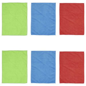 PROPLUS σετ πανάκια μικροϊνών 150275, 30x40cm, διάφορα χρώματα, 6τμχ 3 διάφορα χρώματα