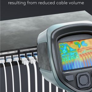 GOOBAY καλώδιο δικτύου 74287, CAT 6A U/UTP, slim, copper, 500MHz, 2m, λευκό 4 copper