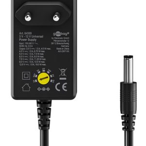 GOOBAY επιτοίχιος φορτιστής 74436, 5V-15V, 36W, 12 tips 4 12 tips