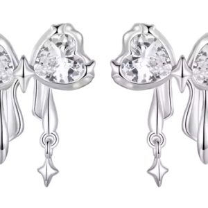 BAMOER σκουλαρίκια καρφωτά BSE1061 με κυβική ζιρκόνια