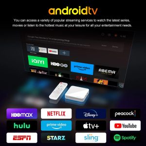 H96 MAX TV Box H313, 4K, 2/16GB, WiFi 6, Bluetooth, Android 14 2 4K