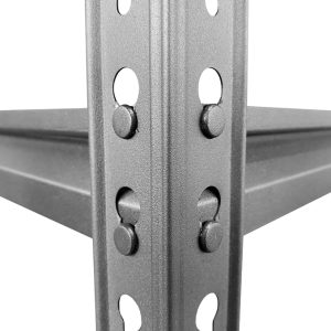 HOME USE μεταλλική ραφιέρα HUH-0198 με 5 ράφια, 90x40x183cm, μαύρη 4 HUH 0198 3