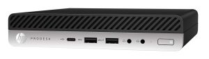 HP PC ProDesk 600 G3 Micro, Refurbished Grade A Repainted, i3-6100T, 8/500GB, FreeDOS 1 HP PC ProDesk 600 G3 Micro
