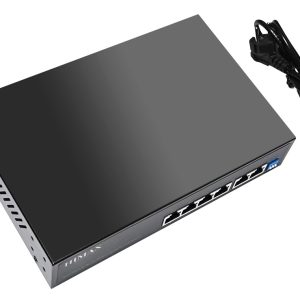 HIMAX PoE switch PS1402E-L, 4x Ethernet PoE & 2x Ethernet θύρες, έως 100Mbps 3 έως 100Mbps