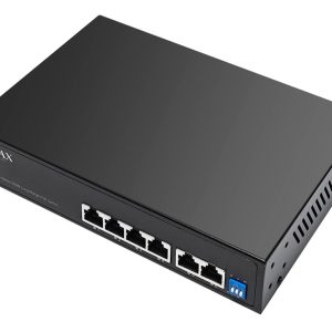 HIMAX PoE switch PS1402E-L, 4x Ethernet PoE & 2x Ethernet θύρες, έως 100Mbps 4 PS1402E L 3