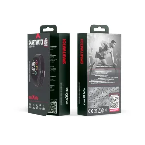 Smartwatch με Ελληνικό μενού, Κλήσεις, Μηνύματα, Παλμογράφο, Βηματόμετρο, Οξυγόνο αίματος, Bluetooth MXSW Μαύρο 5 Smartwatch με Ελληνικό μενού 5