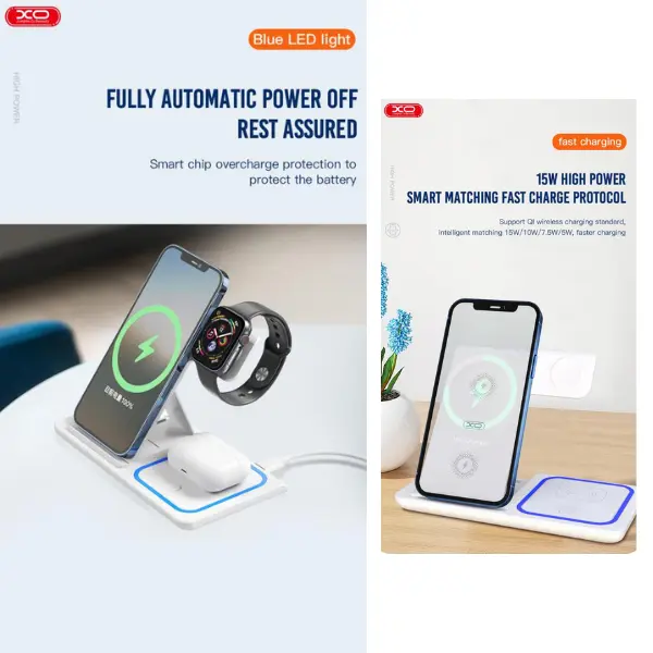 Ασύρματος φορτιστής XO BLACK 1 Ασύρματος φορτιστής XO BLACK 1