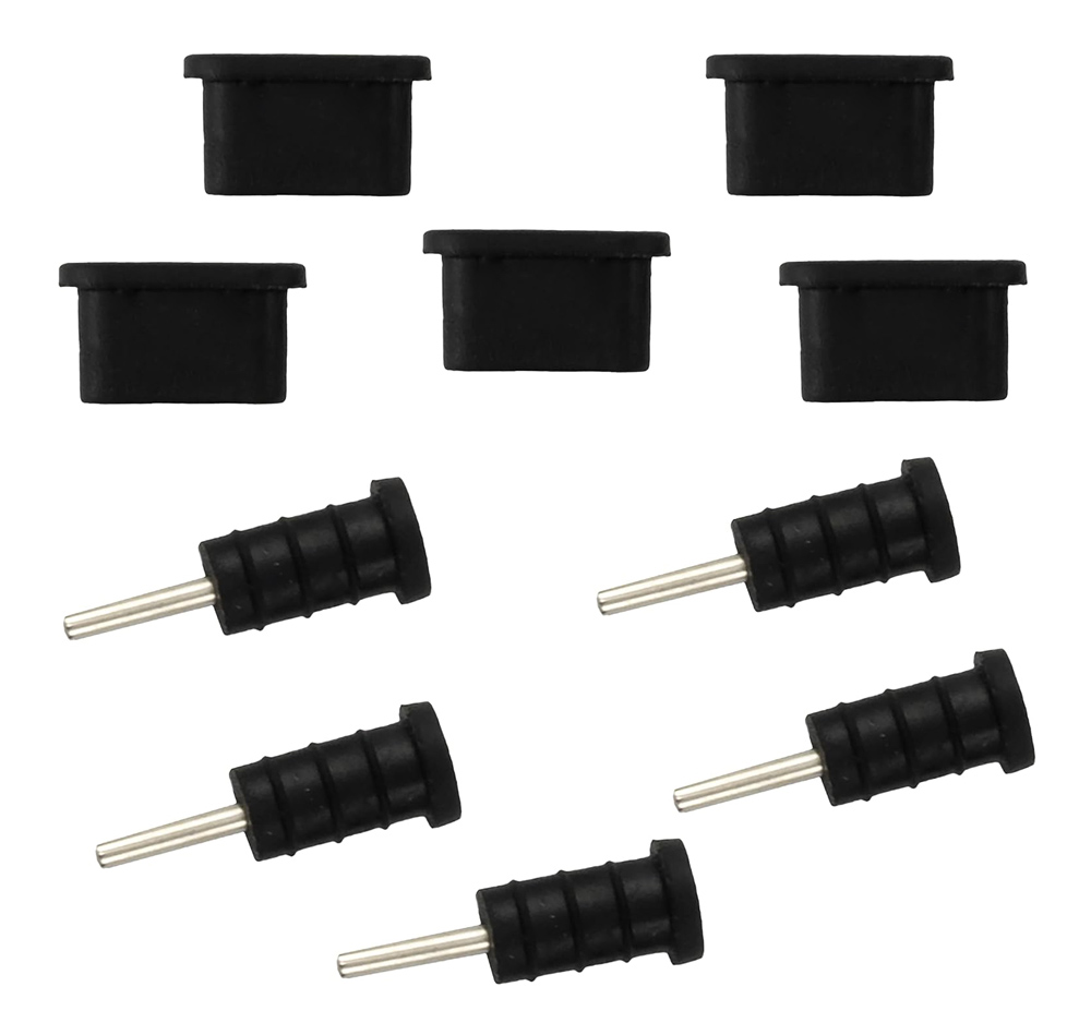 Σετ καλύμματα προστασίας για θύρα USB-C & 3.5mm AK327 Σετ καλύμματα προστασίας για θύρα USB-C & 3.5mm AK327