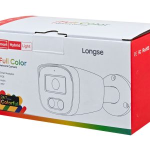 LONGSE IP κάμερα BMSCKL5RC-28PM με μικρόφωνο, 5MP, 2.8mm, αδιάβροχη IP67, PoE 4 αδιάβροχη IP67