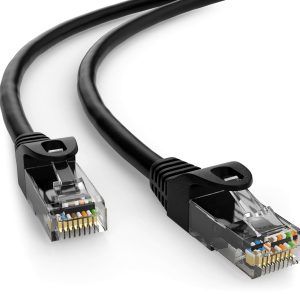 POWERTECH καλώδιο δικτύου CAB-N403-5, Cat 6 U/UTP, CCA, 250Hz, 1m, μαύρο, 5τμχ 3 CCA