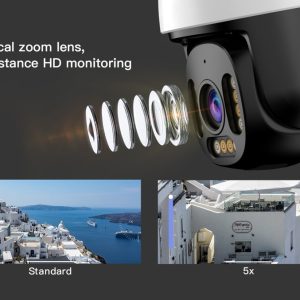 VSTARCAM smart κάμερα CS611Q-X5, 4MP, WiFi, PTZ, 5x zoom, SD, IP66 4 PTZ