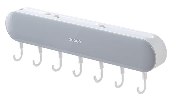 ECOCO κρεμάστρα κουζίνας E2027 με 7 γάντζους ECOCO κρεμάστρα κουζίνας E2027 με 7 γάντζους