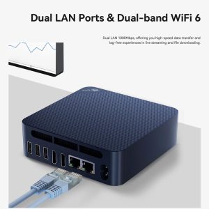 BEELINK mini PC EQ14, Intel N150, 16GB, 500GB M.2, Windows 11 Pro 3 16GB