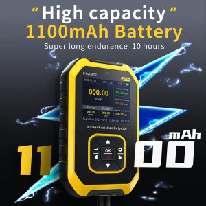 FNIRSI ψηφιακός μετρητής ακτινοβολίας GC-01, β/γ/Χ ακτίνες, επαναφορτιζόμενος 4 FNR GC 01 YL 3