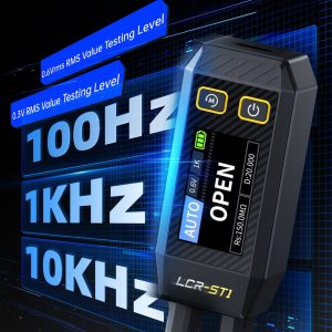 FNIRSI ψηφιακό LCR/SMD/ESR tester LCR-ST1, επαναφορτιζόμενο 3 FNR LCR ST1 2