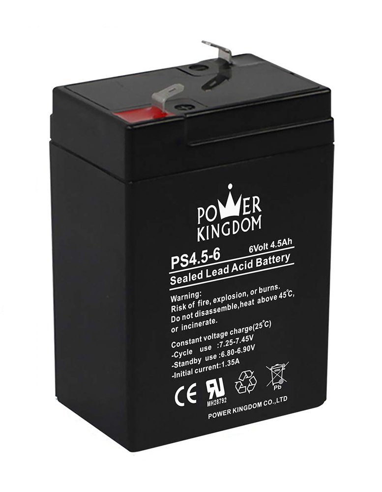 POWER KINGDOM μπαταρία μολύβδου PS4.5-6 POWER KINGDOM μπαταρία μολύβδου PS4.5-6