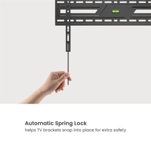 POWERTECH επιτοίχια βάση PT-1371 για τηλεόραση 37-86", έως 75kg, fixed 3 fixed