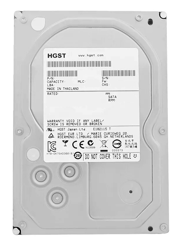 HGST σκληρός δίσκος Ultrastar 7K6000 3.5" HGST σκληρός δίσκος Ultrastar 7K6000 3.5"