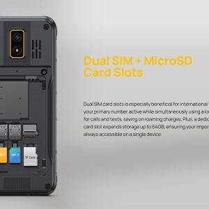 ULEFONE κινητό τηλέφωνο Armor Mini 4, IP68, 2.8", dual SIM, 4G, μαύρο 4 dual SIM