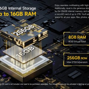 ULEFONE tablet Armor Pad 3 Pro, 10.36", 8/256GB, 33280mAh, 4G, μαύρο 3 8/256GB