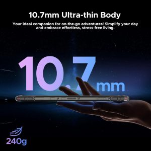 DOOGEE smartphone Blade 10, 6.56", 4/128GB, 5150mAh, IP68/IP69K, μαύρο 4 5150mAh