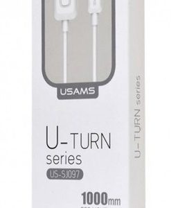 USAMS καλώδιο Lightning σε USB US-SJ097, 10.5W, 1m, λευκό 2 10.5W