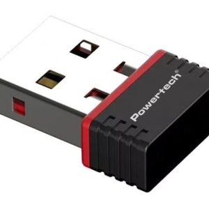 POWERTECH ασύρματος USB αντάπτορας δικτύου PT-1384, 150Mbps WiFi 3 PT 1384 2