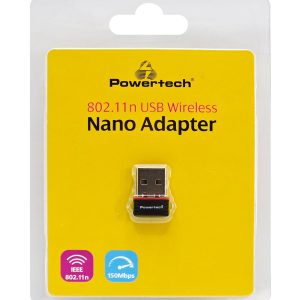 POWERTECH ασύρματος USB αντάπτορας δικτύου PT-1384, 150Mbps WiFi 4 PT 1384 3