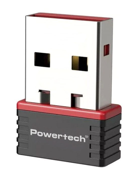POWERTECH ασύρματος USB αντάπτορας δικτύου PT-1384 POWERTECH ασύρματος USB αντάπτορας δικτύου PT-1384