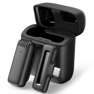 APEXEL ασύρματο μικρόφωνο APL-MIC007 με θήκη φόρτισης